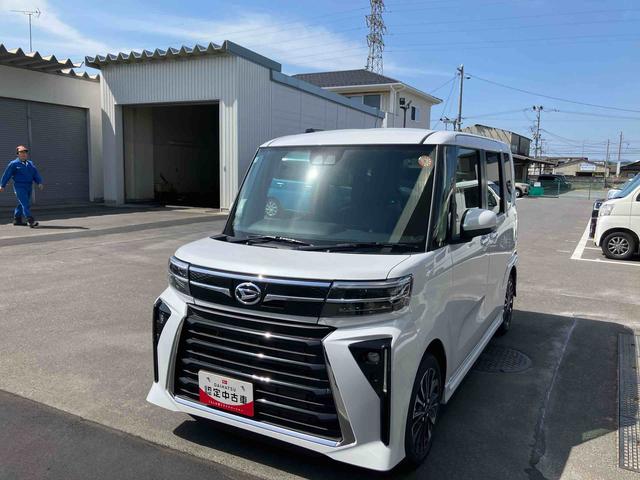 タントカスタムＲＳリミテッド２ＷＤ　ＣＶＴ　６６０ｃｃ　衝突被害軽減ブレーキ　横滑り防止装置　ＡＢＳ　サイドエアバッグ　アイドリングストップ　プッシュボタンスタート　両側スライドドア　ディスプレイオーディオ　バックモニター（福島県）の中古車