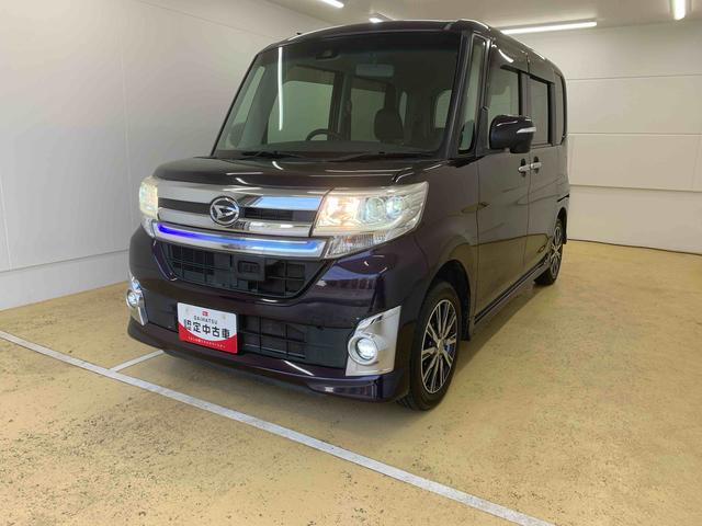 タントカスタムＸ　トップエディションＳＡII　ナビ　保証付きまごころ保証１年付き　記録簿　取扱説明書　ＥＴＣ　バックカメラ　衝突被害軽減システム　スマートキー　アルミホイール　レーンアシスト　エアバッグ　エアコン　パワーステアリング　パワーウィンドウ　ＡＢＳ（静岡県）の中古車