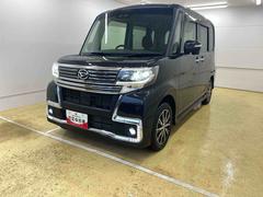タント 中古車 カスタムＸ　トップエディションＳＡＩＩＩ　タイヤ新品まごころ保証１年付き　記録簿　取扱説明書　社外ナビ　バックカメラ　衝突被害軽減システム　スマートキー　オートマチックハイビーム　アルミホイール　レーンアシスト　ワンオーナー　エアバッグ　エアコン
