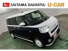 ムーヴキャンバス 中古車 ストライプスＧターボ　走行２０４０キロ／ＬＥＤヘッドランプ１年保証距離無制限　走行距離２０４０キロ　純正マット　サイドエアバッグ　ＬＥＤヘッドランプ　アイドリングストップ　シートヒーター　両側電動スライドドア　オート格納式ドアミラー　電動パーキングブレーキ