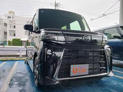 タント 中古車 カスタムＸ／カーナビ／両側電動スライドドア／バックカメラ１年保証・走行距離無制限　走行１００４キロ　　バックカメラ　カーナビ　マット付　ＬＥＤヘッドランプ　アイドリングストップ　両側電動スライドドア　プッシュボタンスタート　電動格納式ミラー　アルミホイール