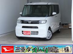 タント 中古車 Ｘ　　　　　　届出済未使用車　オートエアコン　１年間無料保証電動パーキングブレーキ　コーナーセンサー　ワンオーナー　キーフリー　ＬＥＤヘッドライト　バックカメラ　電格ミラー　運転席・助手席シートヒーター　助手席側パワースライドドア　パワーウィンドウ