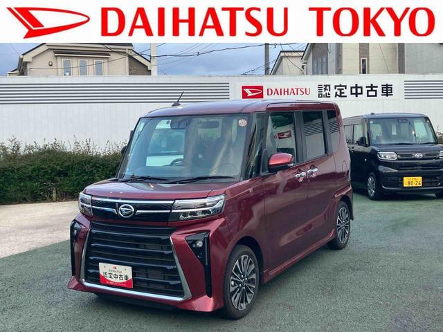 タントカスタムＲＳ７インチナビ・バックカメラ・ドラレコ・ＥＴＣ装備保証　新車保証・まごころ保証　１年間・走行距離無制限付き（東京都）の中古車