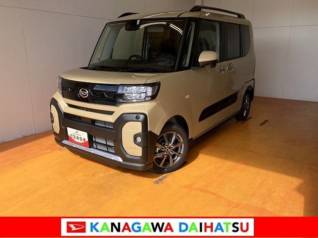 タントファンクロスサポカーＳワイド適合　パノラマモニター対応　ミラクルオープンドア　両側オートスライドドア　電動パーキングブレーキ　ステアリングスイッチ　シートヒーター　コーナーセンサー　Ｐスタート　キーフリー（神奈川県）の中古車