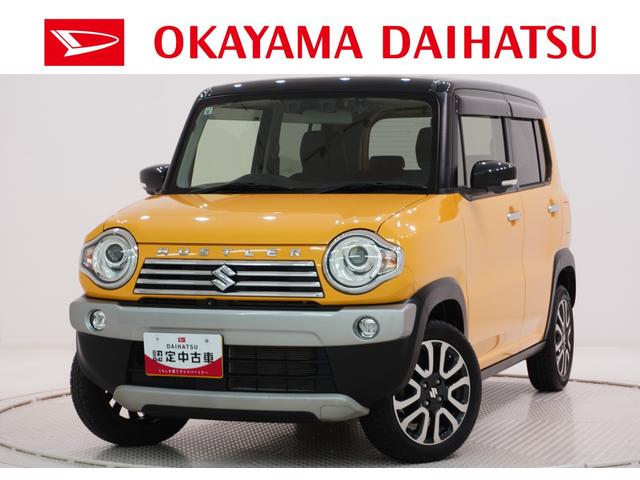 ハスラーＪターボシートヒーター　オートライト　キーフリー　アイドリングストップ　ＵＳＢ入力端子　電動格納式ドアミラー　エアコン　パワーステアリング　パワーウィンドウ　運転席エアバッグ　ＡＢＳ　ティーゼットデオプラス（岡山県）の中古車