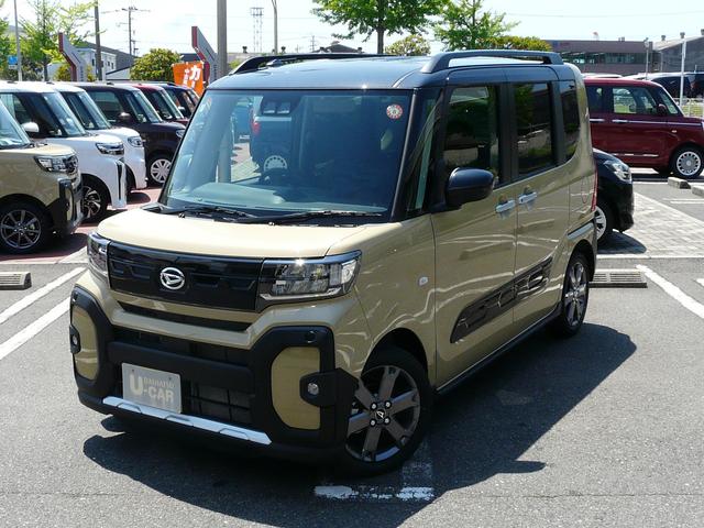 タントファンクロスターボリミテッドアルミホイール セキュリティアラーム キーフリーシステム スモークガラス 走行距離32km(福岡県)の中古車
