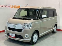 ムーヴキャンバス 中古車 ＧホワイトアクセントＶＳ　ＳＡＩＩＩ雹害あり　１オーナー　ブレーキサポート　電動格納ミラー　全周囲カメラ　ナビＴＶ　オートマチックハイビーム　ＥＴＣ　横滑り防止装置　キーフリーシステム　両側パワースライドドア　メモリーナビ　オートライト