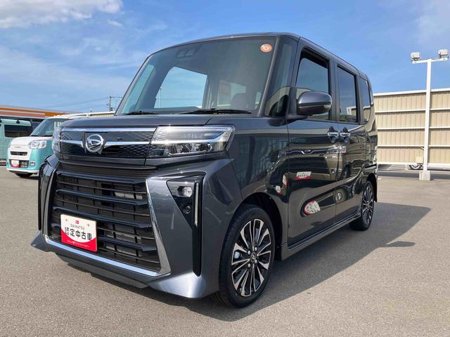 タントカスタムＲＳリミテッド２ＷＤ　６６０ｃｃ　ターボ　衝突被害軽減ブレーキ　横滑り防止装置　ＡＢＳ　アイドリングストップ　プッシュボタンスタート　両側電動スライドドア　ディスプレイオーディオ　バックモニター（福島県）の中古車