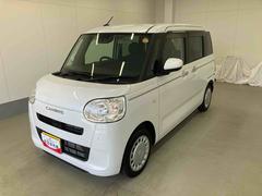 ムーヴキャンバス 中古車 セオリーＸ衝突被害軽減ブレーキ　横滑り防止装置　オートマチックハイビーム　アイドリングストップ　ステアリングスイッチ　オートライト　キーフリーシステム　オートエアコン　両側電動スライドドア　純正ホイールキャップ