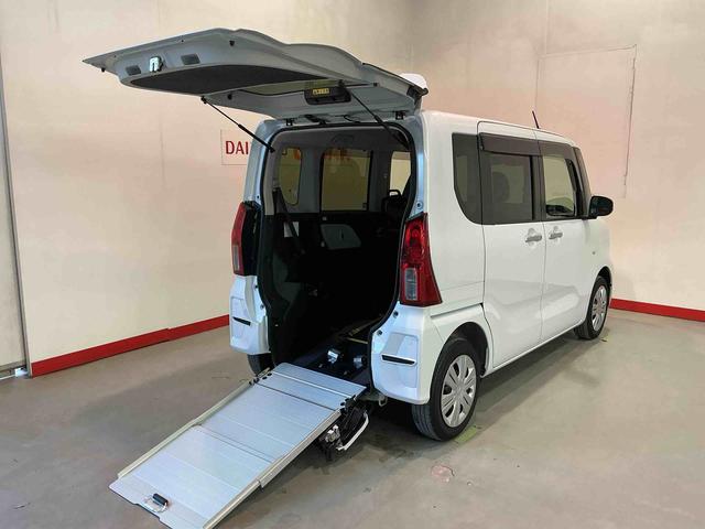 タントスローパーＸ福祉車両　スローパー　ナビ　バックカメラ　キーフリーシステム　スマートアシスト　コーナーセンサー　左側電動スライドドア　ＬＥＤヘッドライト　オートエアコン　シートバックテーブル　運転席シートリフター（栃木県）の中古車