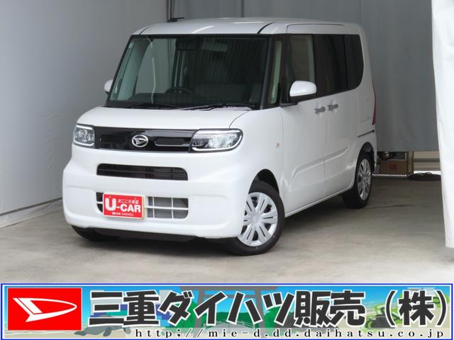 タントＸリミテッド　届出済未使用車　オートエアコン　１年間無料保証電動パーキングブレーキ　コーナーセンサー　ＬＥＤヘッドライト　前席シートヒーター　電動格納ミラー　両側パワースライドドア　キーフリー　オートライト　アイドリングストップ　バックカメラ　パワーウィンドウ（三重県）の中古車