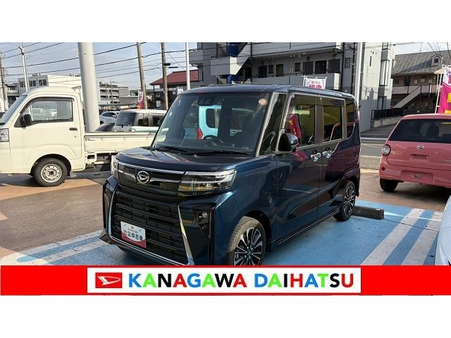 タントカスタムＲＳ　前後ドラレコ　カーナビ　両側オートスライドドアサポカーＳワイド適合　前後ドラレコ　ミラクルオープンドア　両側オートスライドドア　電動パーキングブレーキ　ＵＳＢ接続端子　ステアリングスイッチ　シートヒーター　コーナーセンサー　キーフリー（神奈川県）の中古車