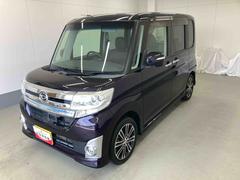 タント 中古車 カスタムＲＳ　トップエディションＳＡ衝突被害軽減ブレーキ　横滑り防止装置　アイドリングストップ　両側電動スライドドア　オートライト　ベンチシート　ナビ　バックカメラ　バイザー　マット　純正アルミホイール　エアバッグ　２ＷＤ　ターボ
