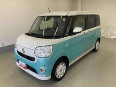 ムーヴキャンバス 中古車 ＧメイクアップＶＳ　ＳＡＩＩＩ衝突被害軽減ブレーキ　横滑り防止装置　オートマチックハイビーム　アイドリングストップ　ステアリングスイッチ　オートライト　キーフリーシステム　オートエアコン　両側電動スライドドア　純正ホイールキャップ