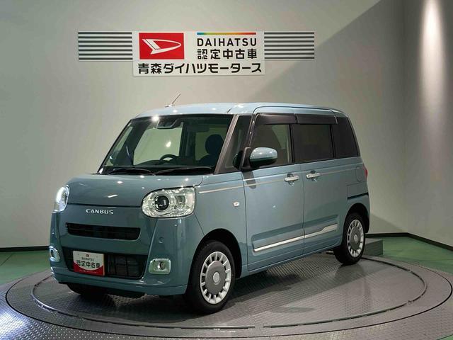 ムーヴキャンバスセオリーGナビ 前席シートヒーター 下回り防錆済み 4WD スマートキー キーフリー エアバッグ(青森県)の中古車