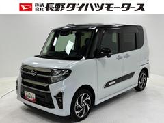 タント 中古車 カスタムＲＳスタイルセレクションターボ　追従機能　ＥＴＣ　ドラレコ　純正ナビ　パノラマモニター　Ｂｌｕｅｔｏｏｔｈ　フルセグ　ＵＳＢソケット　両側電動スライドドア　両側シートヒーター　格納式テーブル　格納式シェード　ＬＥＤ　スマアシ