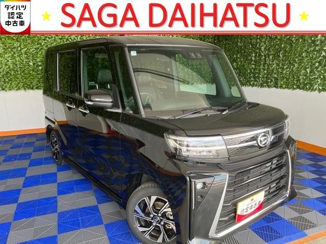 タントカスタムＸ両側電動スライドドア・プッシュボタンスタート・ステアリングスイッチ・オートエアコン・キーフリーシステム・シートヒーター・バックカメラ対応・アルミホイール・パワーウィンドウ（佐賀県）の中古車