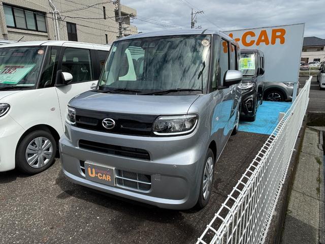タントＸ１４インチフルホイールキャップ　フルＬＥＤヘッドランプ　オート格納式カラードドアミラー　左側パワースライドドア　ＴＦＴカラーマルチインフォメーションディスプレイ　フルファブリックシート（静岡県）の中古車