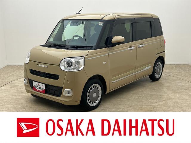 ムーヴキャンバスセオリーＧターボ／１．０万ｋｍ／ナビ／Ｐモニター／クルコン走行１．０万ｋｍ／ナビゲーション／パノラマモニター／ステアリングスイッチ／ＥＴＣ／ナビ連動前後ドラレコ／クルーズコントロール／前席シートヒーター／両側パワースライドドア／ＬＥＤヘッドライト・フォグ（大阪府）の中古車