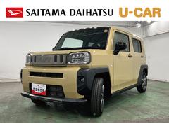 タフト 中古車 Ｇターボ　ダーククロムベンチャー／シートヒーター／キーフリーワンオーナー　禁煙車　ＥＴＣ　９インチスマホ連携ディスプレイオーディオ　バックカメラ　純正マット　サイドエアバッグ　ＬＥＤヘッドランプ　アイドリングストップ　運転席助手席シートヒーター