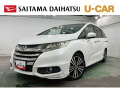 オデッセイ 中古車 アブソルート　走行６６０４８キロ／ナビ／ドラレコ／Ｂカメラ１年保証距離無制限　走行距離６６０４８キロ　ワンセグナビ　バックカメラ　ドラレコ　純正マット　サイドエアバッグ　オートライト　アイドリングストップ　シートヒーター　片側電動スライドドア