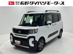 タント 中古車 ファンクロスターボ　ｅｃｏ　ＩＤＬＥ非装着車ターボ　ＣＤチューナー　ＵＳＢソケット　両側電動スライドドア　ミラクルオープンドア　両側シートヒーター　格納式テーブル　電動格納ミラー　収納付きアームレスト　ＬＥＤ　オートライト　キーフリー　スマアシ