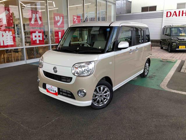 ムーヴキャンバスＸ　４ＷＤ　走行距離３４８９４ｋｍ４ＷＤ　スマートアシスト　２ＤＩＮＣＤチューナー　プッシュボタンスタート　オートエアコン　アルミホイール　コーナーセンサー　スライドドア（山形県）の中古車