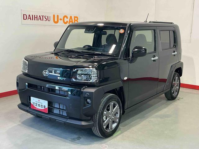 タフトGターボディスプレイオーディオ バックカメラ 前後ソナー 衝突回避支援システム 車線逸脱防止 アイドリングストップ機能 電動格納式ミラー スマキー LED キーレス ターボAライト アルミ(栃木県)の中古車