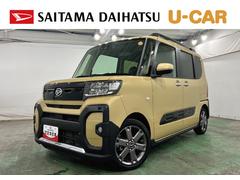 タント 中古車 ファンクロスターボ　９インチディスプレイオーディオ　ＢカメラＥｃｏＩＤＬＥ非搭載　リースＵＰ　９インチディスプレイオーディオ　バックカメラ　サイドエアバック　クリアランスソナー　　オートライト　ＬＥＤヘッドライト　シートヒーター　両側電動スライドドア　一年保証