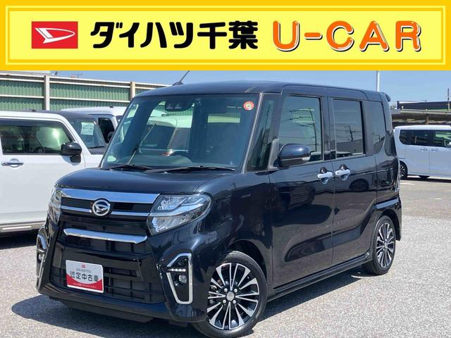 タントカスタムRSターボ ナビ/TV/DVD/BT/USB バックカメラ 前後ドラレコ ETC 全車速追従クルコン LEDヘッドライト オートライト スマアシ 前後コ−ナ−センサー シートヒーター 両側電動スライドドア(千葉県)の中古車