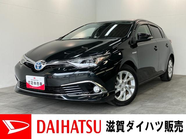 オーリスハイブリッド 9型ナビ バックカメラ ドラレコ ETCトヨタセーフティセンス フルセグナビ DVD再生 Bluetooth バックカメラ ドラレコ ETC LEDヘッドライト オートライト オートエアコン スマートキー 電動格納式ミラー ハイブリッド(滋賀県)の中古車