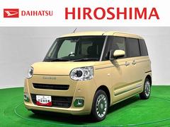 ムーヴキャンバス 中古車 セオリーＧナビ　バックカメラ　ＬＥＤオートライト・フォグランプ　電動パーキングブレーキ　プッシュボタンスタート　セキュリティアラーム　バックカメラ　両側パワースライドドア　オート電動格納式ドアミラー