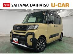 タント 中古車 ファンクロス　　走行１４８５７キロ／ナビ／全周囲カメラ一年保証・走行距離無制限走行１４８５７キロ　フルセグナビ　全周囲カメラ　ドラレコ　クリアランスソナー　オートライト　シートヒーター　両側電動スライドドア