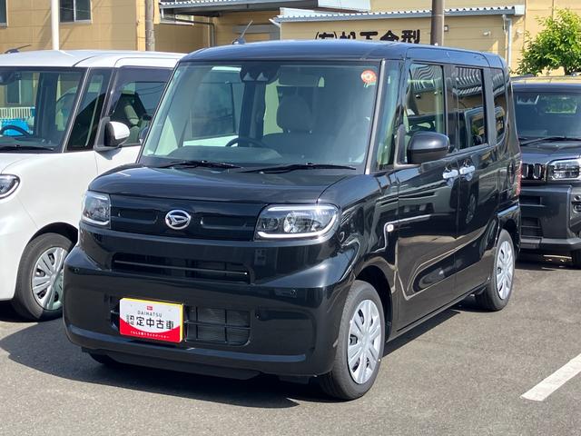 タントX14インチフルホイールキャップ フルLEDヘッドランプ オート格納式カラードドアミラー 左側パワースライドドア TFTカラーマルチインフォメーションディスプレイ フルファブリックシート(静岡県)の中古車