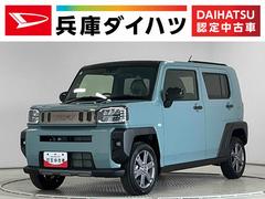 タフト 中古車 Ｇターボ　ダーククロムベンチャー　クルコン　コーナーセンサー走行無制限１年保証　前後コーナーセンサー　アダプティブクルーズコントロール　シートヒーター　オートハイビーム　オートブレーキホールド　スマートキー　スカイフィールトップ　１５インチ純正アルミホイール