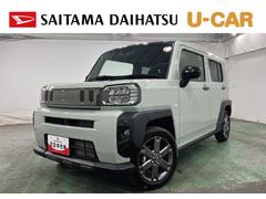 タフト 中古車 Ｇダーククロムベンチャー　走行５２８８キロ／クリアランスソナ一年保証・走行距離無制限走行５２８８キロ　助手席エアバック　純正カーペットマット　サイドエアバック　クリアランスソナー　オートライト　ＬＥＤヘッドライト　シートヒーター　アイドリングストップ