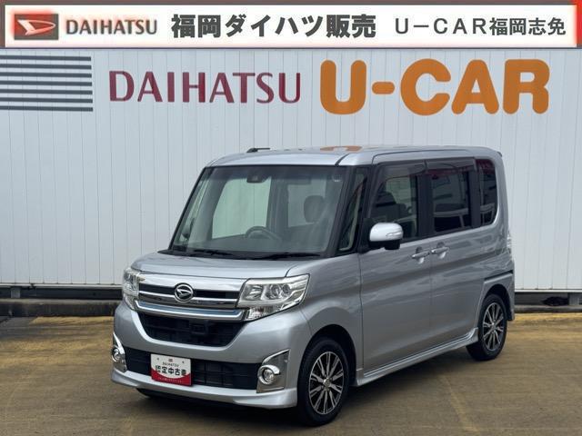 タントカスタムX トップエディションSAIIナビワンセグTV バックカメラ 前後ドライブレコーダー 片側電動スライドドア オートライト LEDヘッドライト 衝突軽減ブレーキ 横滑り防止装置 純正アルミホイール(福岡県)の中古車