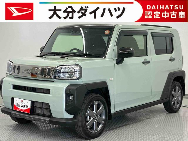 タフトＧターボ　クロムベンチャー走行距離無制限１２ヶ月保証付き　Ａストップ　フロントカメラ　衝突軽減Ｂ　アダクティブクルーズコントロール　盗難防止　ＬＥＤランプ　ＤＶＤ　ＵＳＢ　ドラレコ　レーンアシスト　禁煙車　前席シートヒーター（大分県）の中古車
