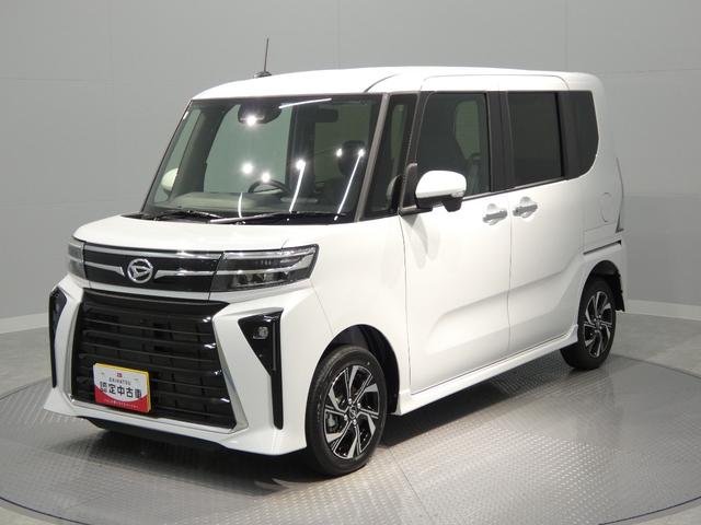 タントカスタムＸ４ＷＤ　スマートアシスト　ＬＥＤヘッドライト　オートエアコン　両側パワースライドドアシートヒーター　キーフリー　１４インチアルミホイール　コーナーセンサー（岩手県）の中古車