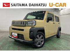 タフト 中古車 Ｇターボ　ダーククロムベンチャー　走行３２９８８キロ一年保証・走行距離無制限走行３２９８８キロ　助手席エアバック　純正カーペットマット　サイドエアバック　クリアランスソナー　オートライト　ＬＥＤヘッドライト　シートヒーター　アイドリングストップ