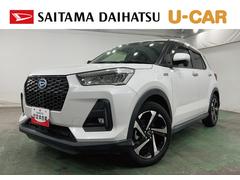 ロッキー 中古車 プレミアムＧ　ＨＥＶ　走行２７４８９キロ／ナビ／ドラレコ禁煙車　ワンオーナ　純正フルセグナビ　全周囲カメラ　ドラレコ　ＥＴＣ　クリアランスソナー　オートライト　ＬＥＤヘッドライト　シートヒーター　電動パーキングブレーキ　オートエアコン　シートリフター