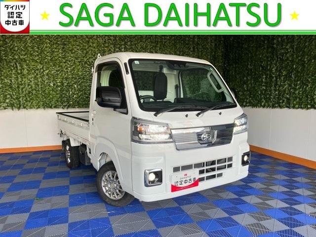 ハイゼットトラックＥＸＴ外装ワケあり車・２ＷＤ・ＣＶＴ車・衝突回避・作業灯・プッシュボタンスタート・ＣＤオーディオ・コーナーセンサー・エコアイドル・エアコン・アルミホイール・パワーウィンドウ（佐賀県）の中古車
