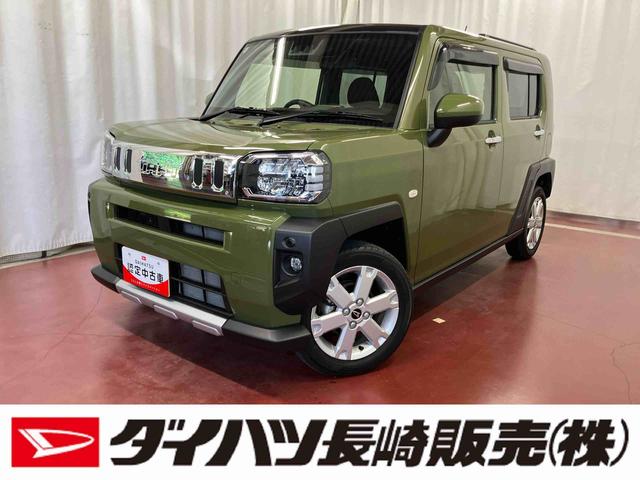 タフトG クロムベンチャー下取車 ナビ バックカメラ LEDヘッドランプ スマートキー 衝突被害軽減システム シートヒーター オートブレーキホールド TV 電動格納ミラー DVD 衝突安全ボディ オートマチックハイビーム(長崎県)の中古車