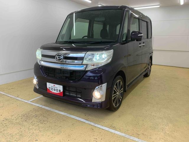 タントカスタムRS SA タイヤ新品 保証付きナビ ETC ルーフ塗装キズ(静岡県)の中古車