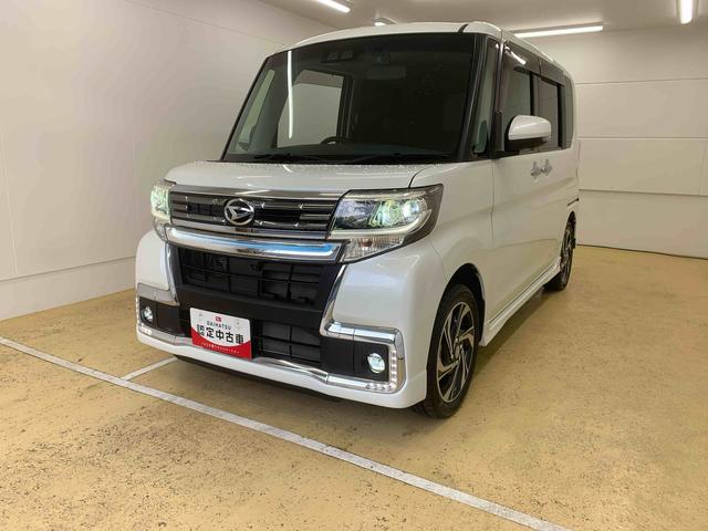 タントカスタムＲＳ　トップエディションＶＳ　ＳＡIIIまごころ保証１年付き　記録簿　取扱説明書　タイヤ新品　ナビ　ドラレコ　バックカメラ　衝突被害軽減システム　スマートキー　オートマチックハイビーム　アルミホイール　ターボ　レーンアシスト　ワンオーナー（静岡県）の中古車