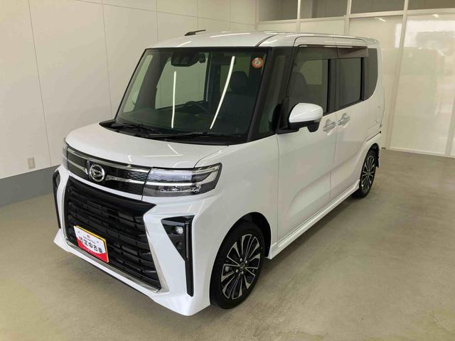タントカスタムＲＳ衝突被害軽減ブレーキ　横滑り防止装置　オートマチックハイビーム　アイドリングストップ　ステアリングスイッチ　オートライト　キーフリーシステム　オートエアコン　両側電動スライドドア　純正アルミホイール（岐阜県）の中古車