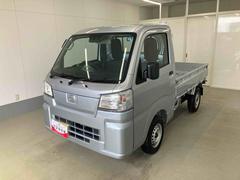 ハイゼットトラック 中古車 スタンダード衝突被害軽減ブレーキ　横滑り防止装置　オートマチックハイビーム　アイドリングストップ　エアコン　エアバッグ　手動式ウィンドウ　オーディオ　パートタイム４ＷＤ　ＣＶＴ　スペアタイヤ　マニュアルレベリング