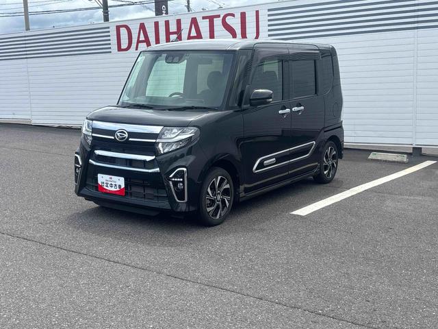 タントカスタムＸスタイルセレクションインパネシフト　プッシュスタートスイッチ　電子カードキー　カーナビ　車線逸脱警報　衝突被害軽減システム　ＡＢＳ　アルミホイール（鹿児島県）の中古車