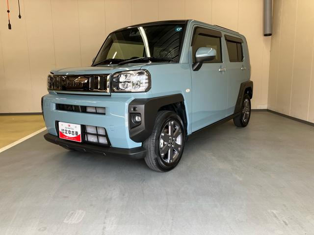 タフトGターボナビ バックモニター プッシュボタンスタート キーフリー クルーズコントロール コーナーセンサー オートハイビーム ドライブレコーダー 電動パーキングブレーキ スカイフィールトップ スマートアシスト(三重県)の中古車