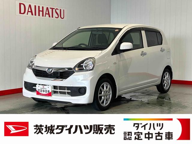 ミライースX スマートセレクションSAダイハツ認定中古車lCDオーディオlスマートアシストlキーレスlエアバッグlABSlアルミホイルl電動格納式ドアミラーlオートエアコンl保証(茨城県)の中古車